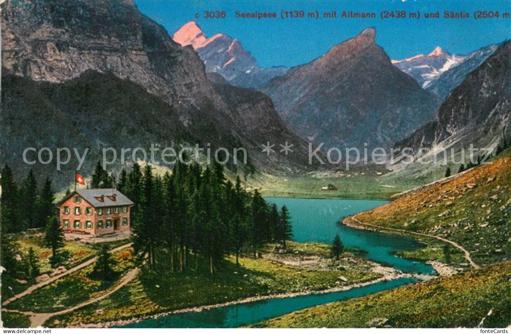 13733449 Seealpsee Saentis IR Altmann Und Saentis  - Other & Unclassified