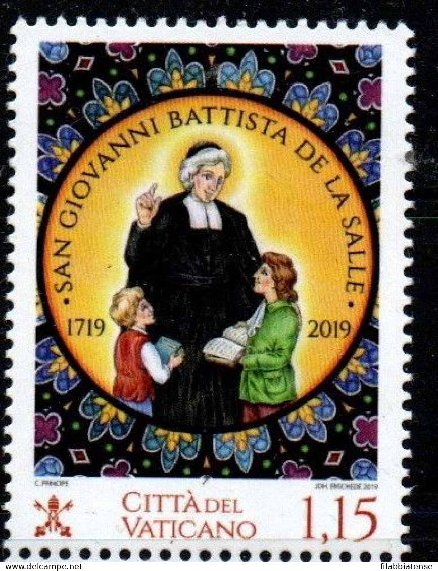 2019 - Vaticano 1838 Morte Di San Giovanni Battista De La Salle    ++++++++ - Nuovi