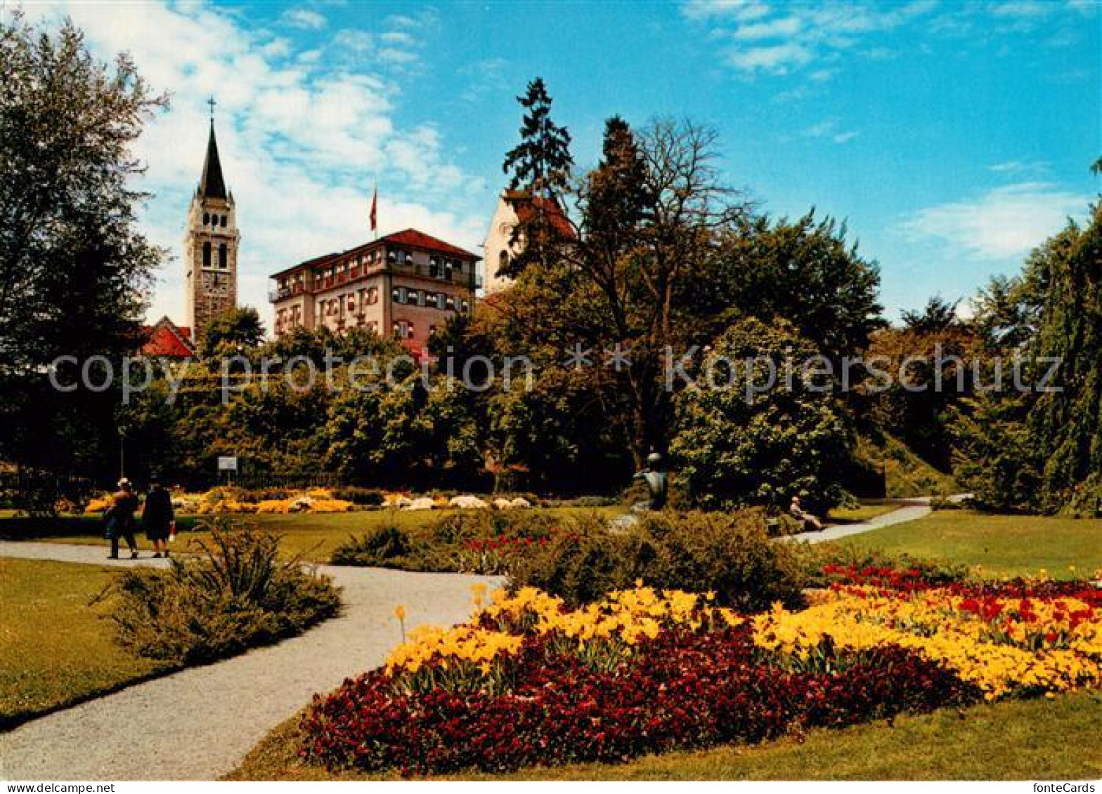 13732009 Romanshorn Bodensee Park Schloss Kirche Romanshorn Bodensee - Other & Unclassified
