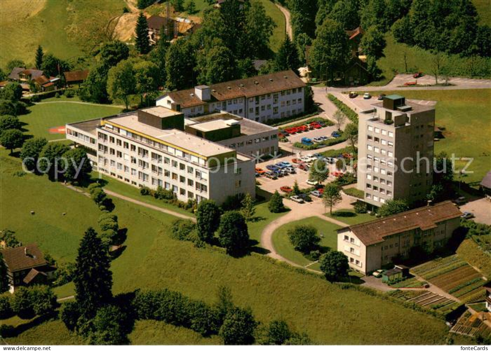 13731977 Wattwil Spital Wattwil Fliegeraufnahme Wattwil - Other & Unclassified