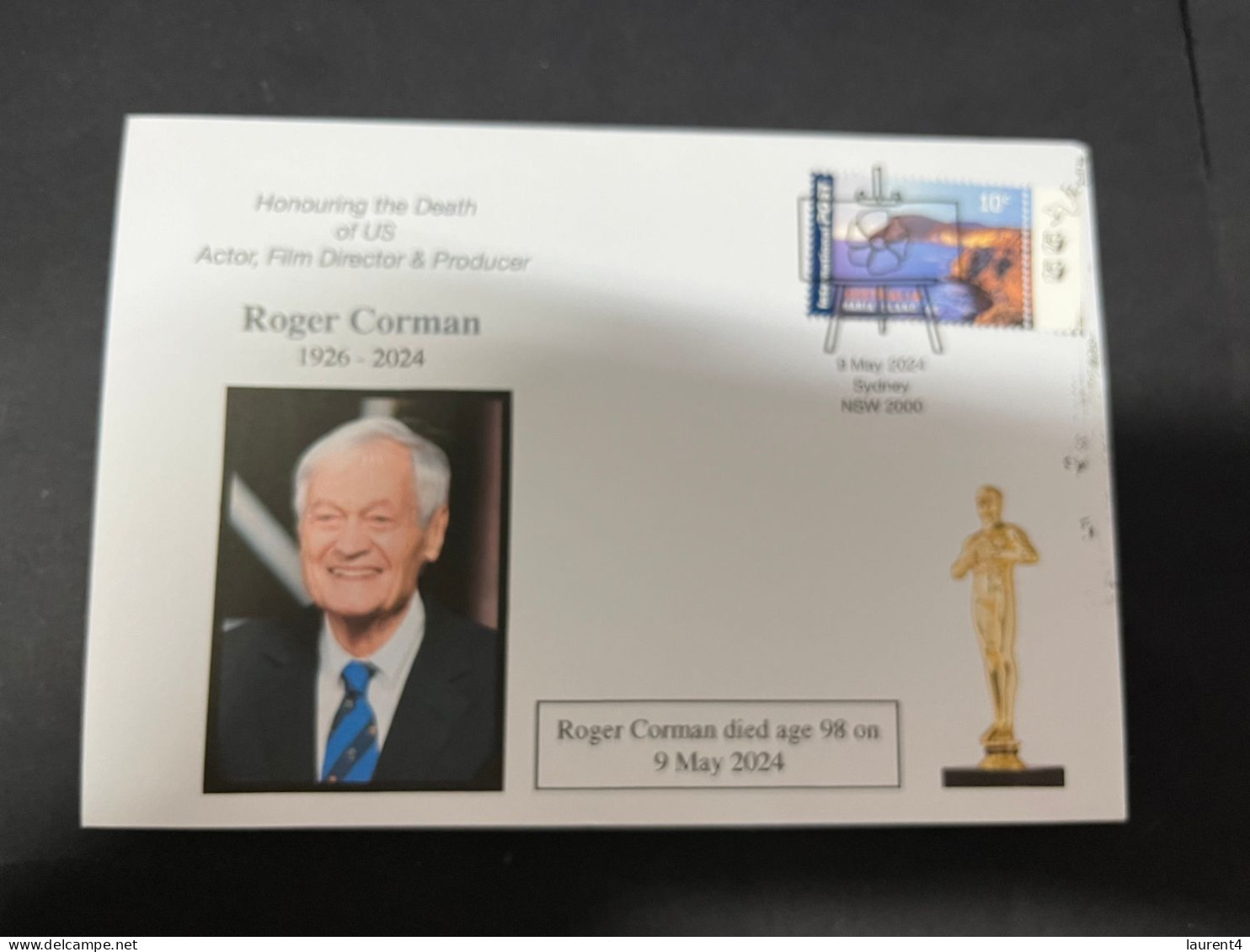 14-5-2024 (5 Z 7)  Death Of US Actor - Director & Prodcer Roger Corman (age 98) - Other & Unclassified