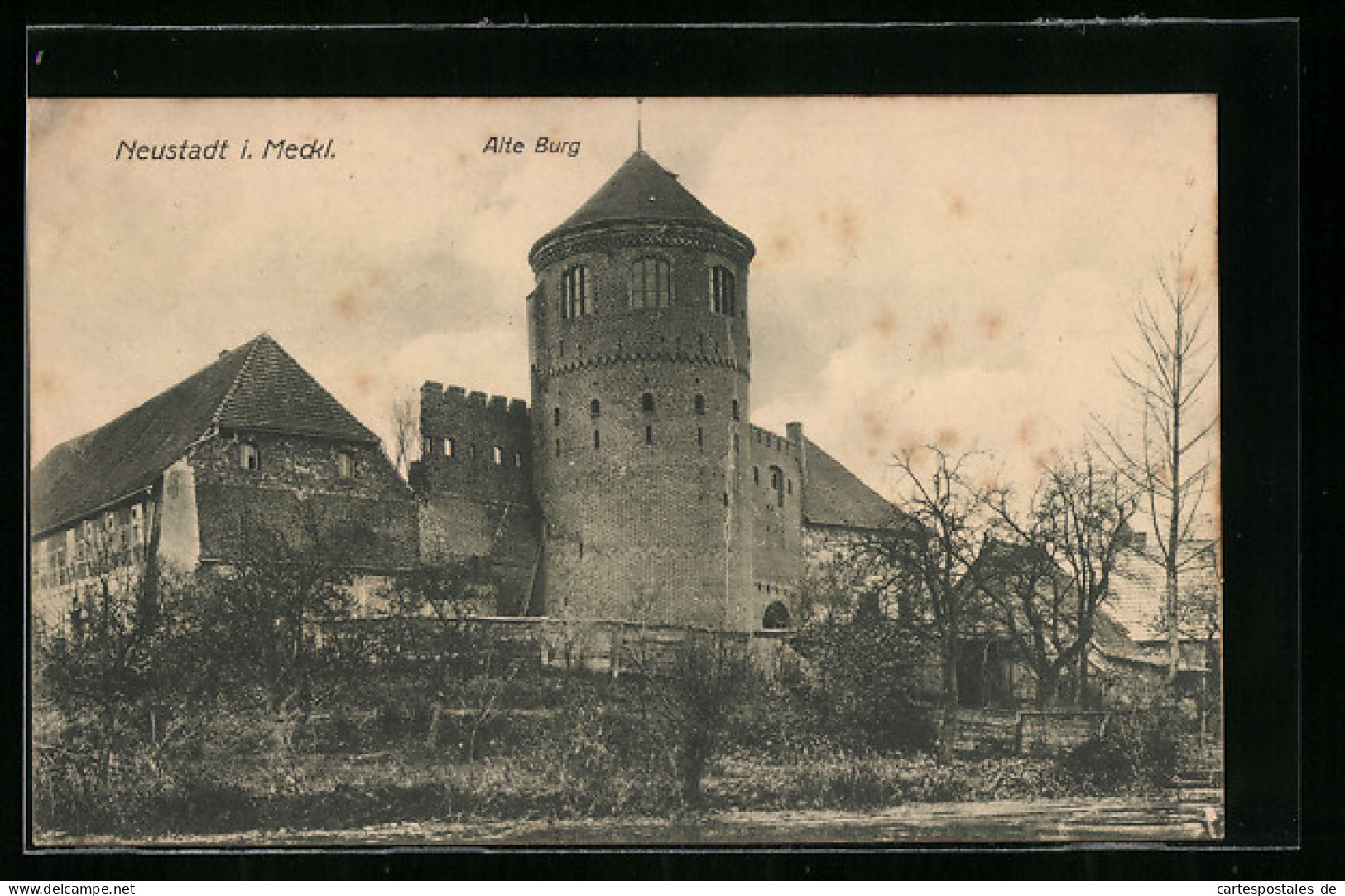 AK Neustadt I. Meckl., Alte Burg  - Sonstige & Ohne Zuordnung