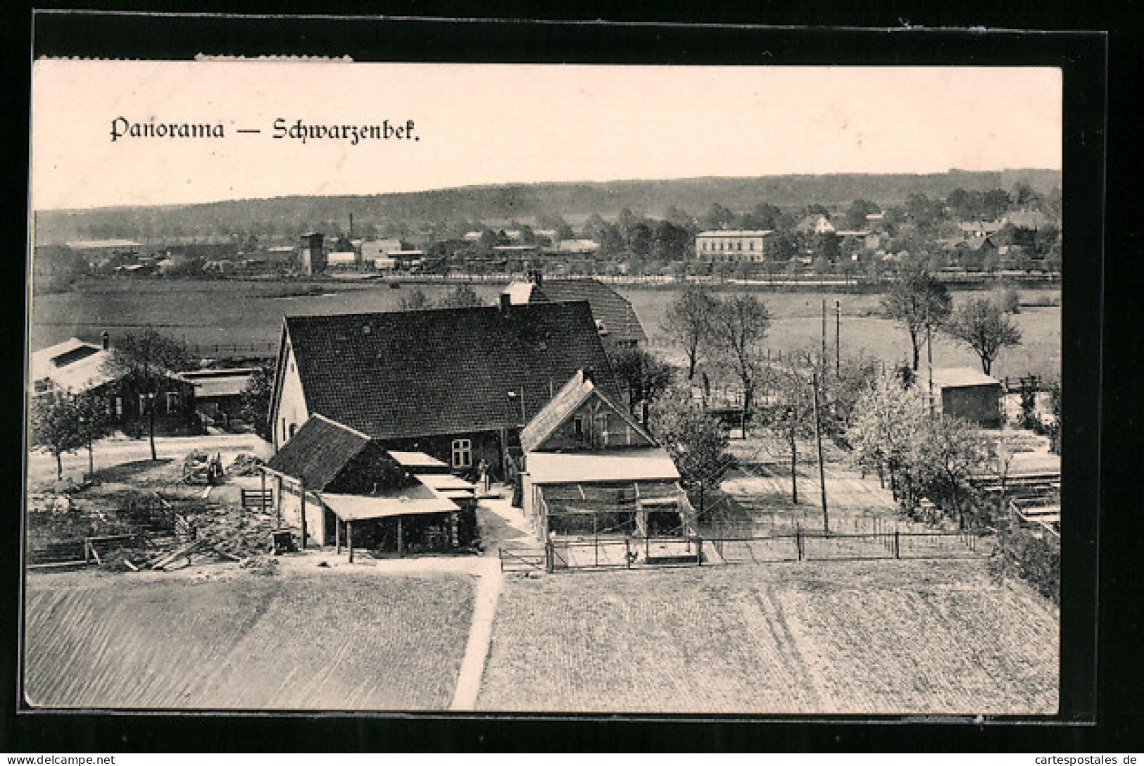 AK Schwarzenbek, Panorama  - Andere & Zonder Classificatie