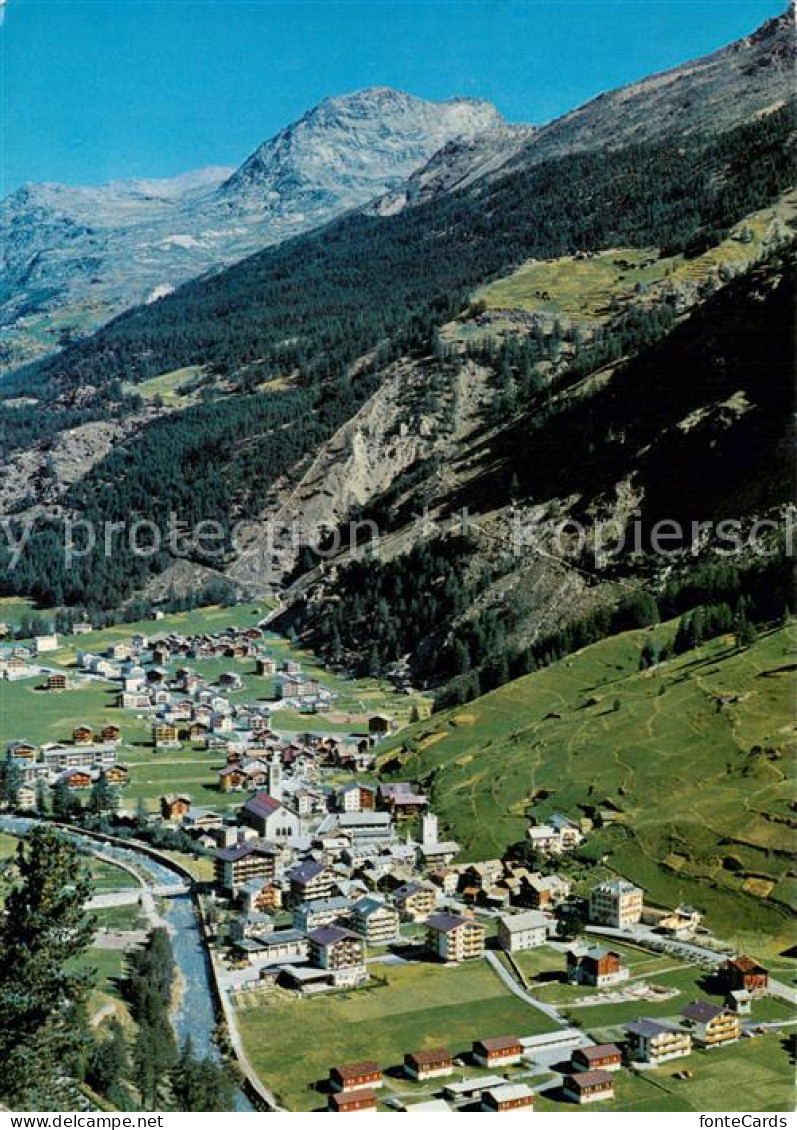 13730657 Saas Grund Teilansicht M. Rothorn Wallis Saas Grund - Other & Unclassified