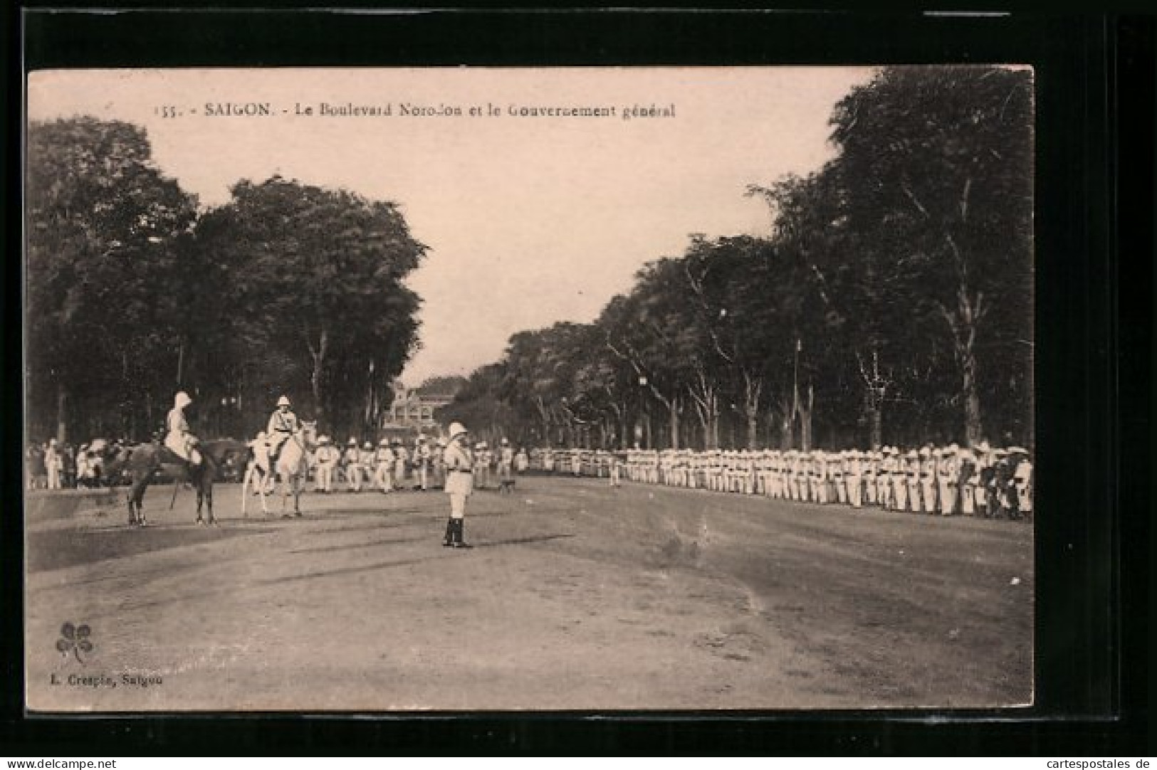AK Saigon, Le Boulevard Norodon Et Le Gouvernement Général  - Viêt-Nam