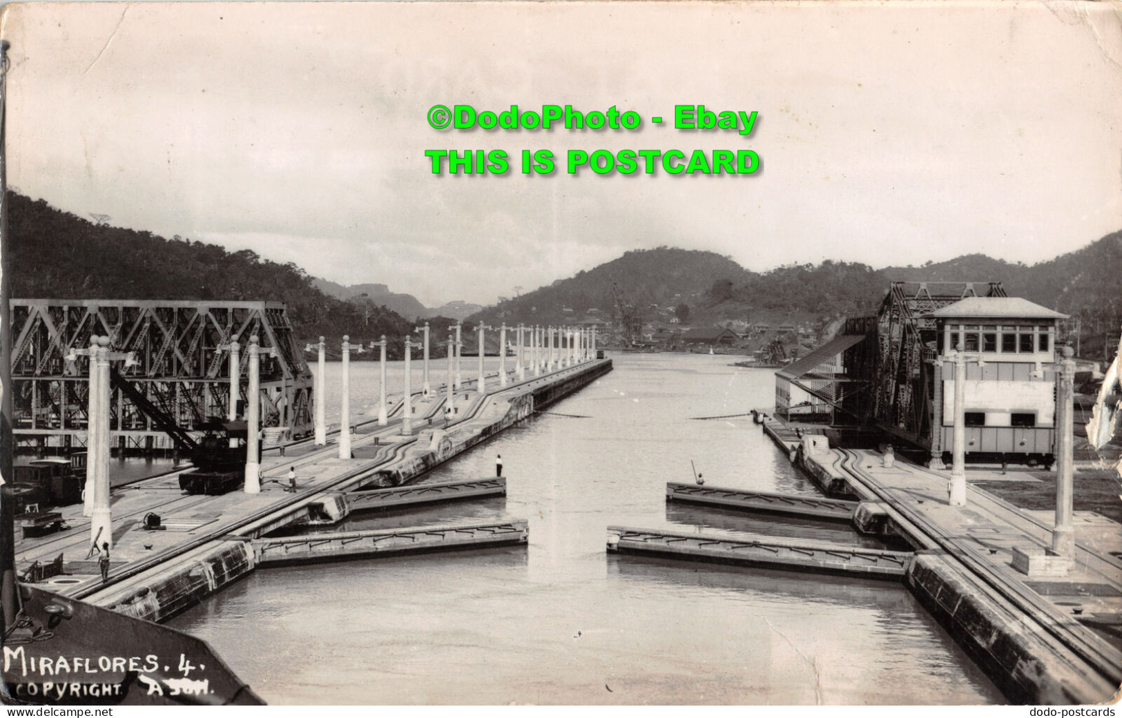 R347726 Miraflores. Panama. Lock. Postcard - Monde