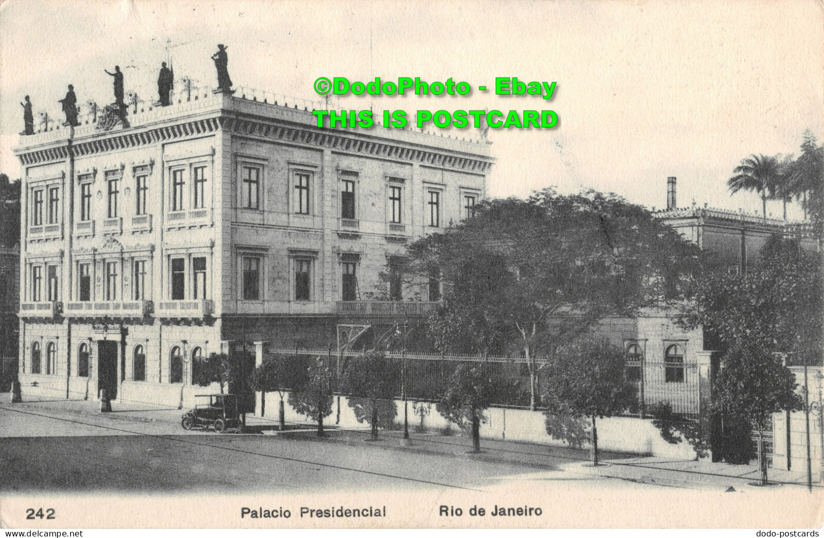 R347730 Rio De Janeiro. Palacio Presidencial. A. Ribeiro. Travessa Ambrosina. 19 - Monde