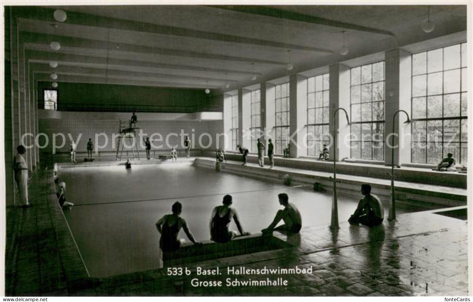 13729707 Basel BS Hallenschwimmbad Basel BS - Sonstige & Ohne Zuordnung