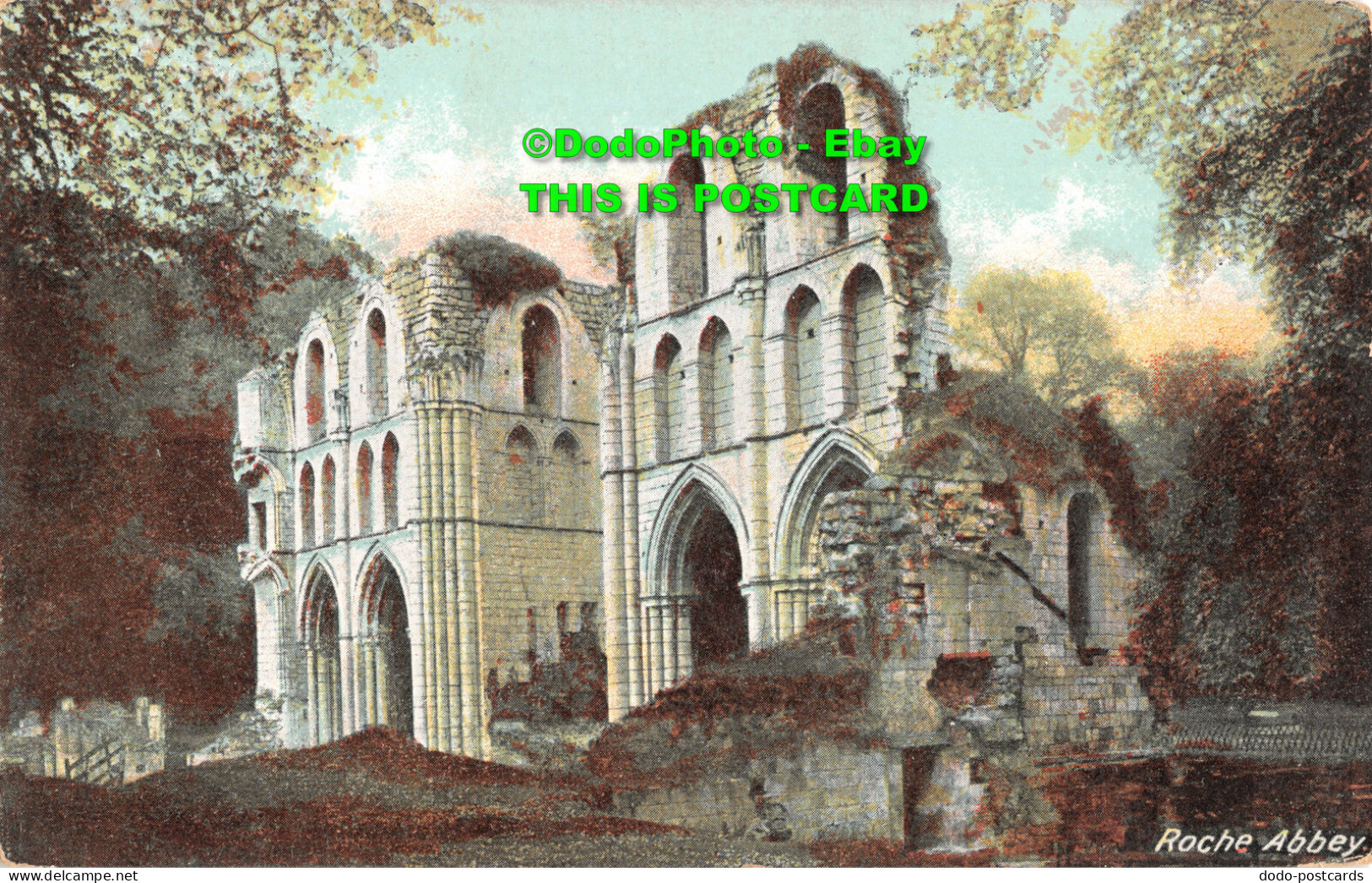 R347741 Roche Abbey. Horrocks. No. 3. 1920 - Monde