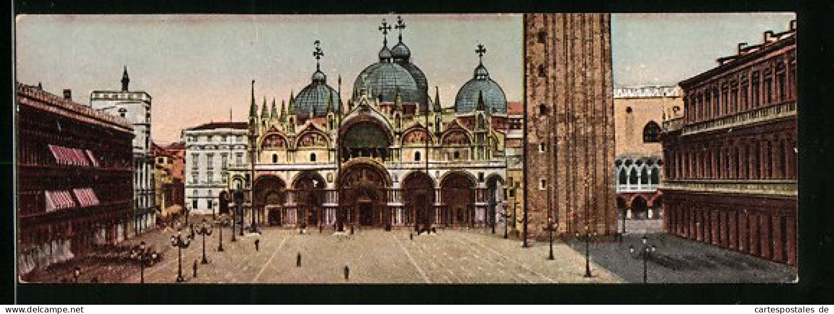 Mini-Cartolina Venezia, Basilica S. Marco  - Venezia (Venice)