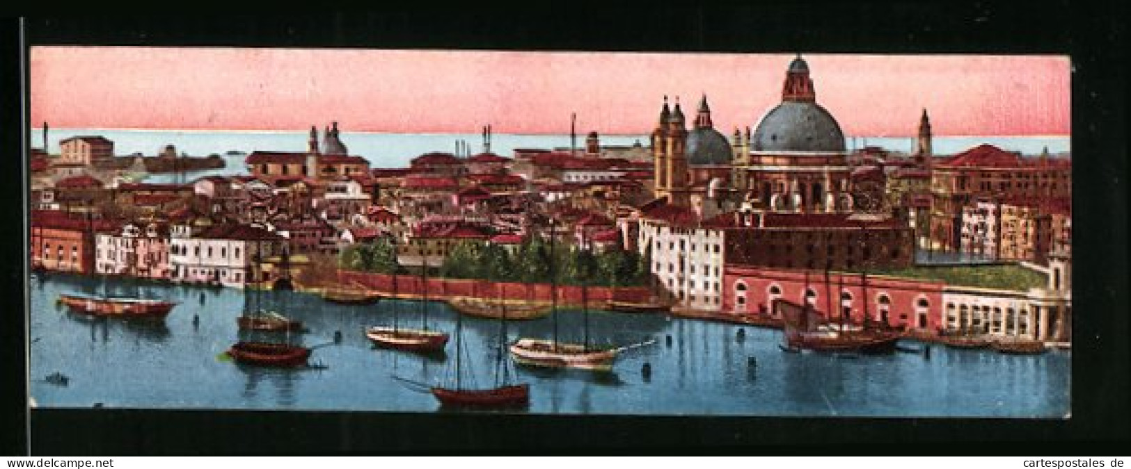 Mini-Cartolina Venezia, Veduta Generale  - Venezia (Venice)