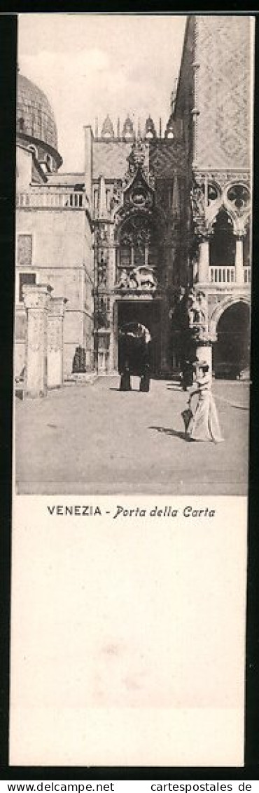 Mini-Cartolina Venezia, Porta Della Carta  - Venezia (Venedig)