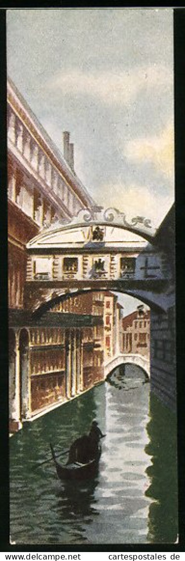 Mini-Cartolina Venezia, Ponte Dei Sospiri  - Venezia