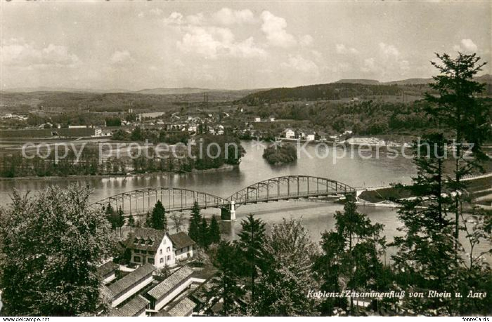 13729389 Koblenz AG Zusammenfluss Von Rhein Und Aare Koblenz AG - Other & Unclassified