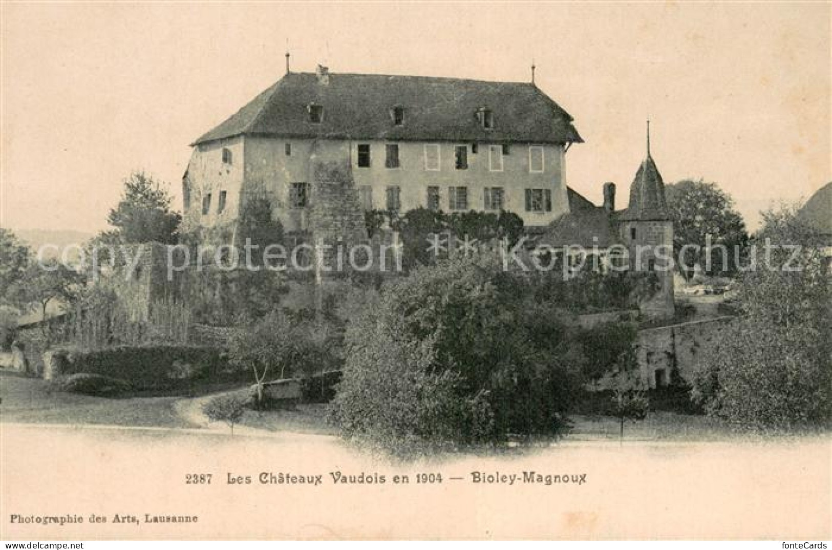 13729307 Bioley-Magnoux VD Les Chateaux Vaudois En 1904  - Altri & Non Classificati