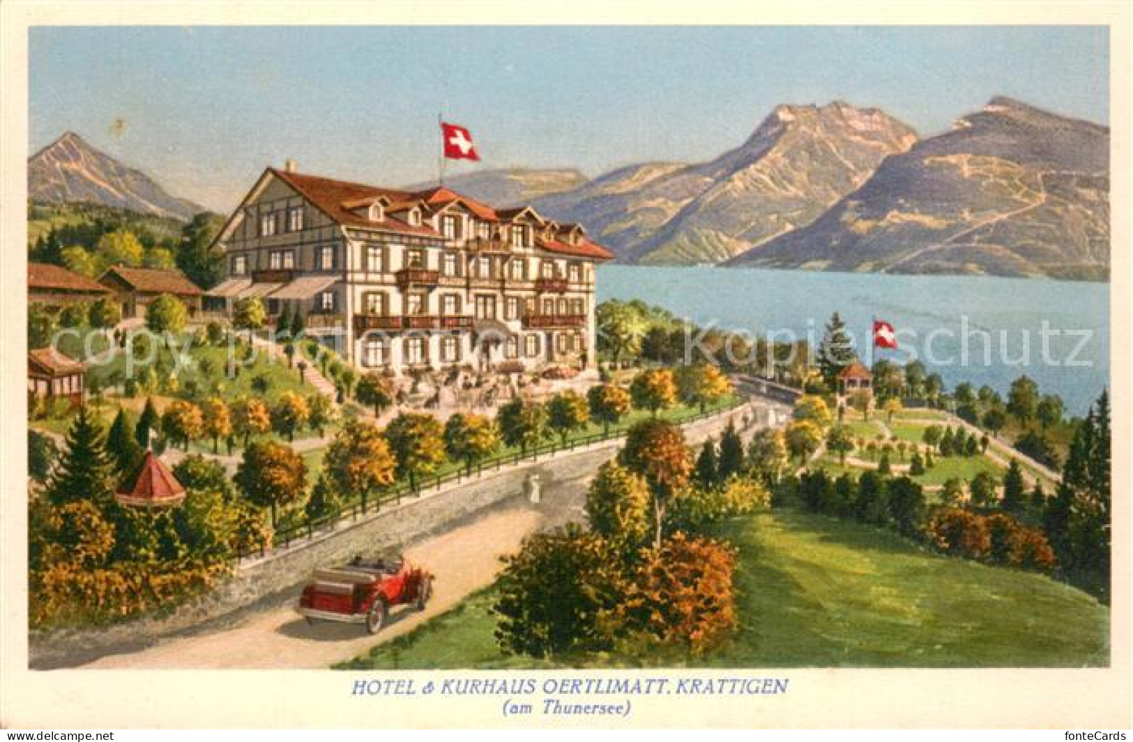 13728637 Krattigen BE Hotel Und Kurhaus Oertlimatt Am Thunersee  - Other & Unclassified