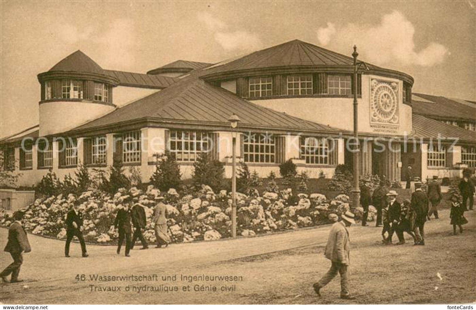 13728627 Bern BE Landesausstellung Bern 1914 Wasserwirtschaft Und Ingenieurswese - Sonstige & Ohne Zuordnung