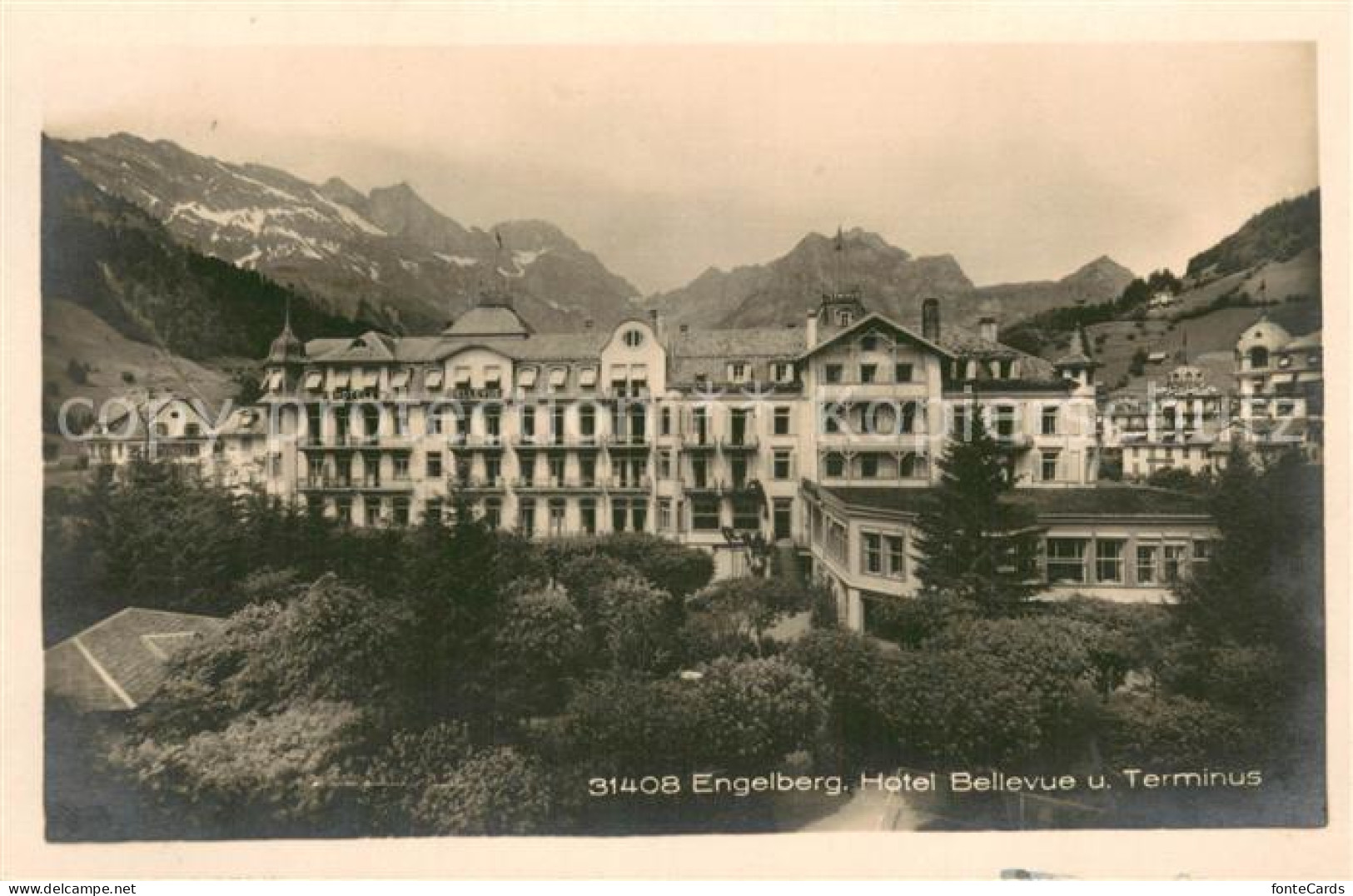 13728587 Engelberg  OW Hotel Bellevue Und Terminus  - Autres & Non Classés