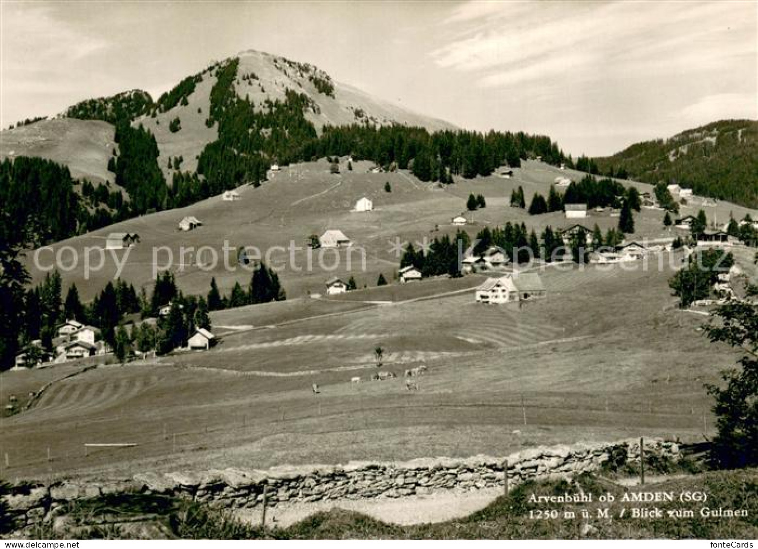 13728419 Arvenbuehl Amden SG Blick Zum Gulmen  - Other & Unclassified