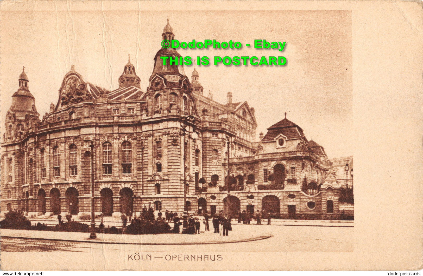 R347815 Koln. Opernhaus. K. T. F. Photogravur - World