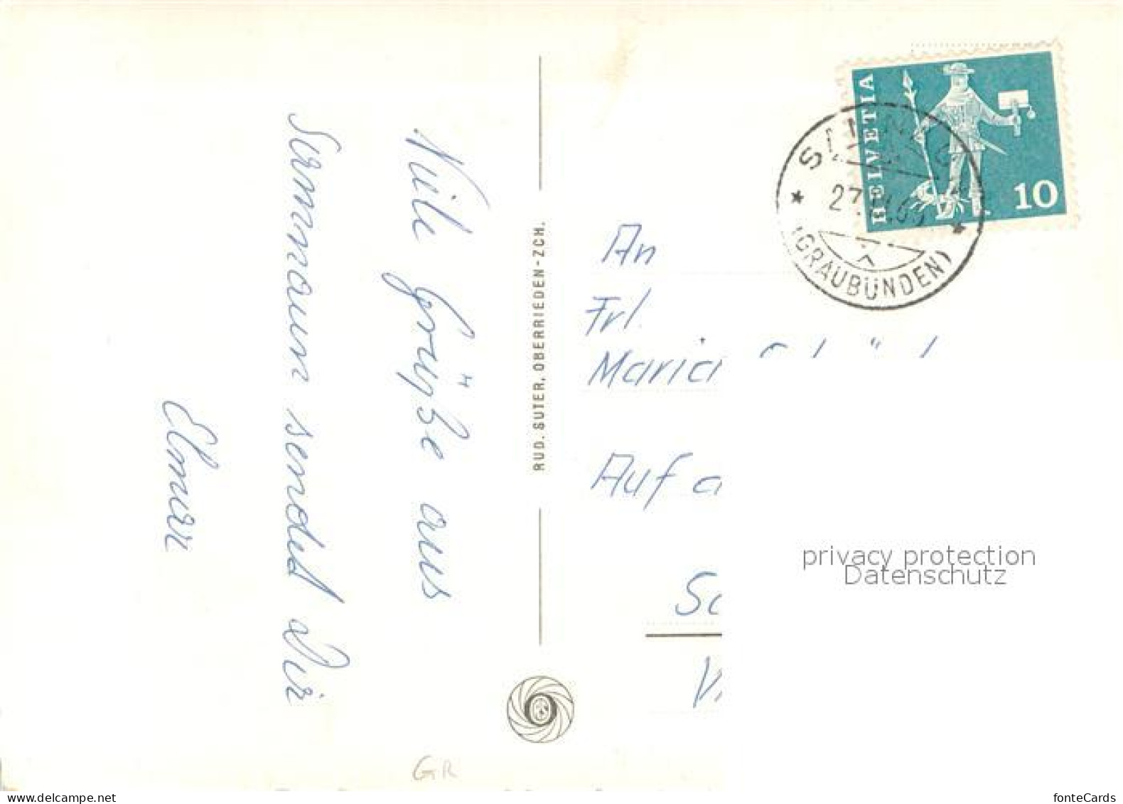 13728387 Samnaun Dorf Mit Piz Vadret Und Piz Roz Samnaun Dorf - Other & Unclassified