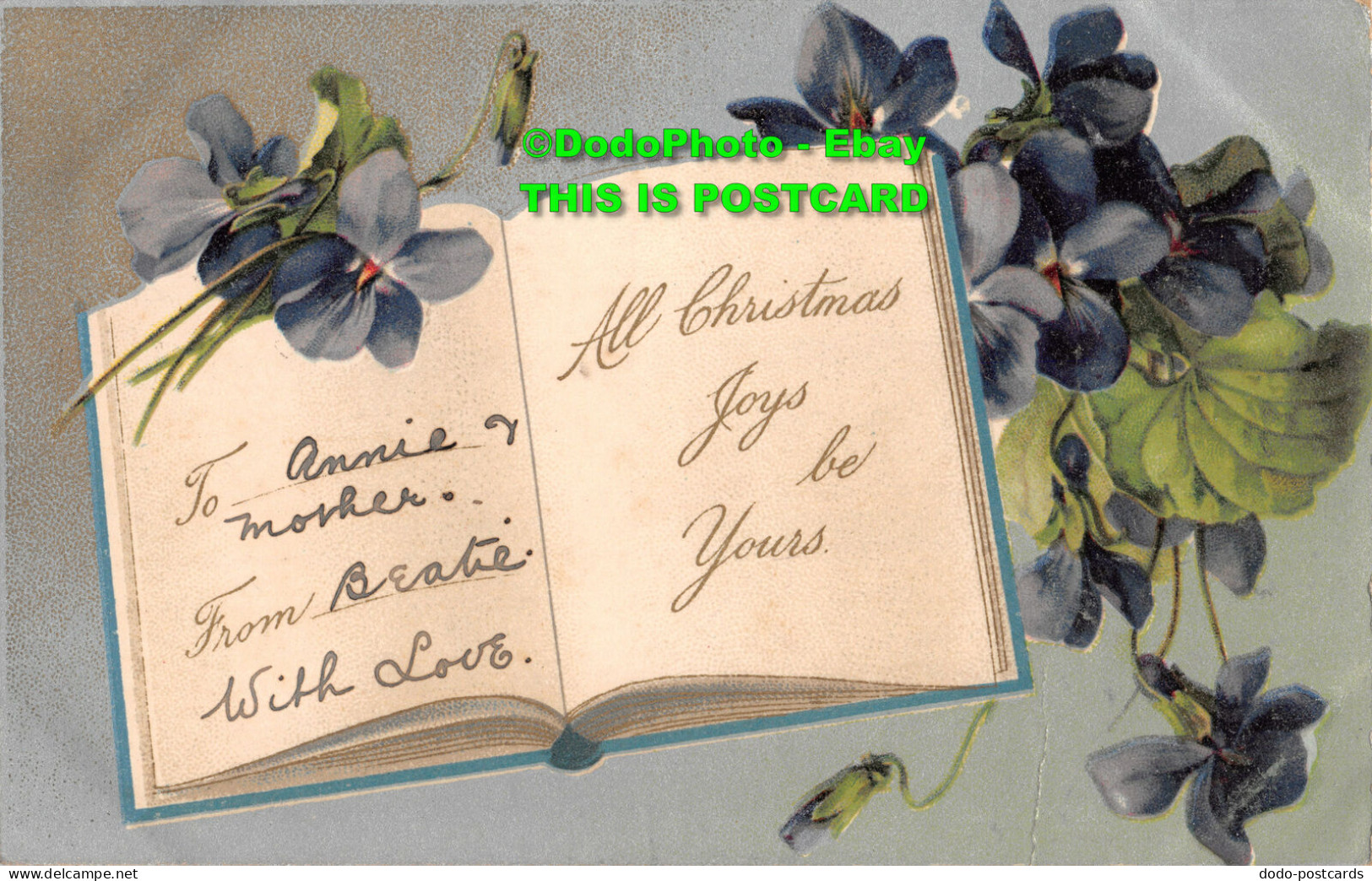R347819 All Christmas Joys Be Yours. Wildt And Kray. Series 785. X. 1909 - World