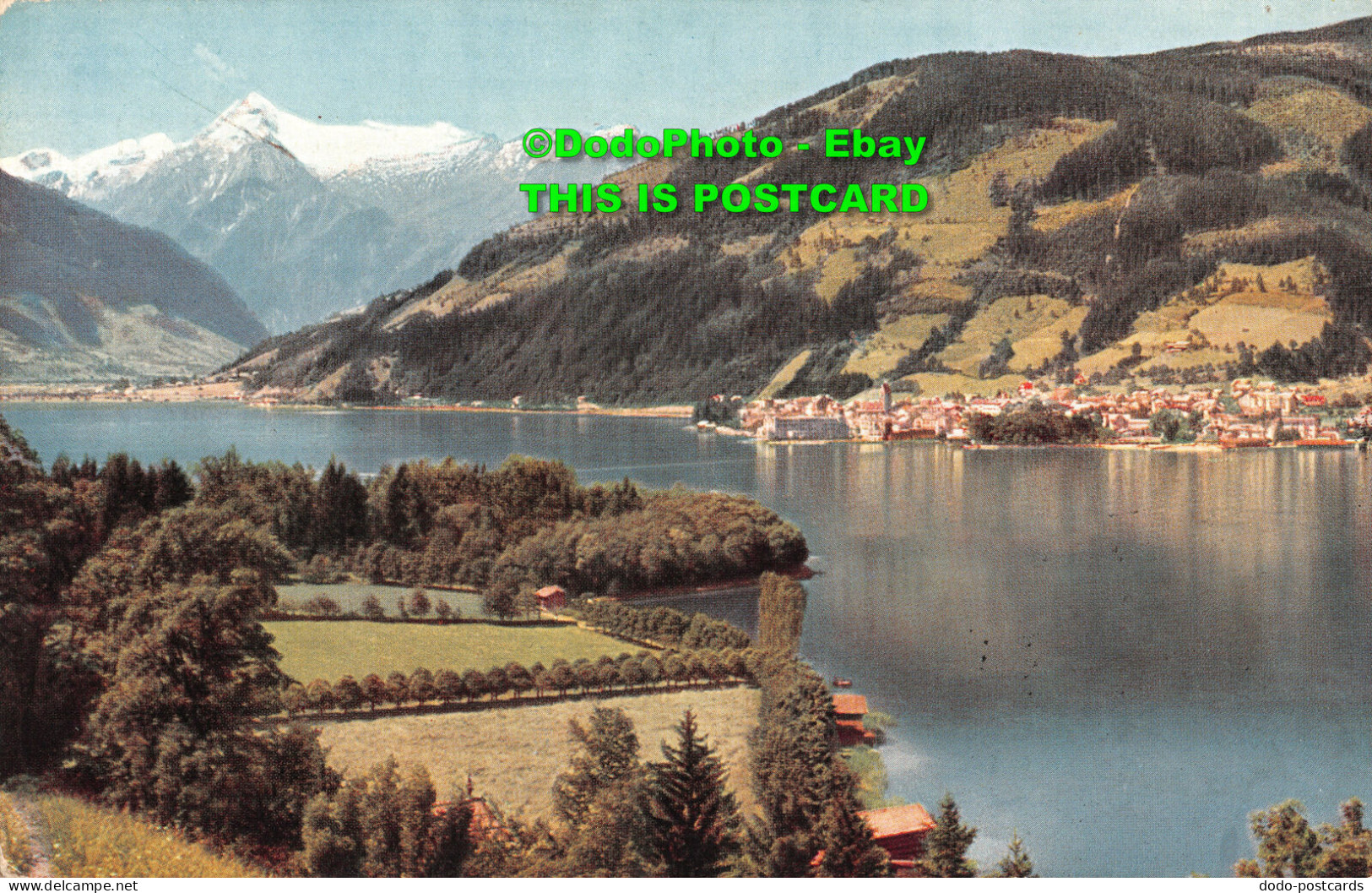 R347825 Zell Am See Gegen Das Kitzsteinhorn. Uvachrom. 1937 - World