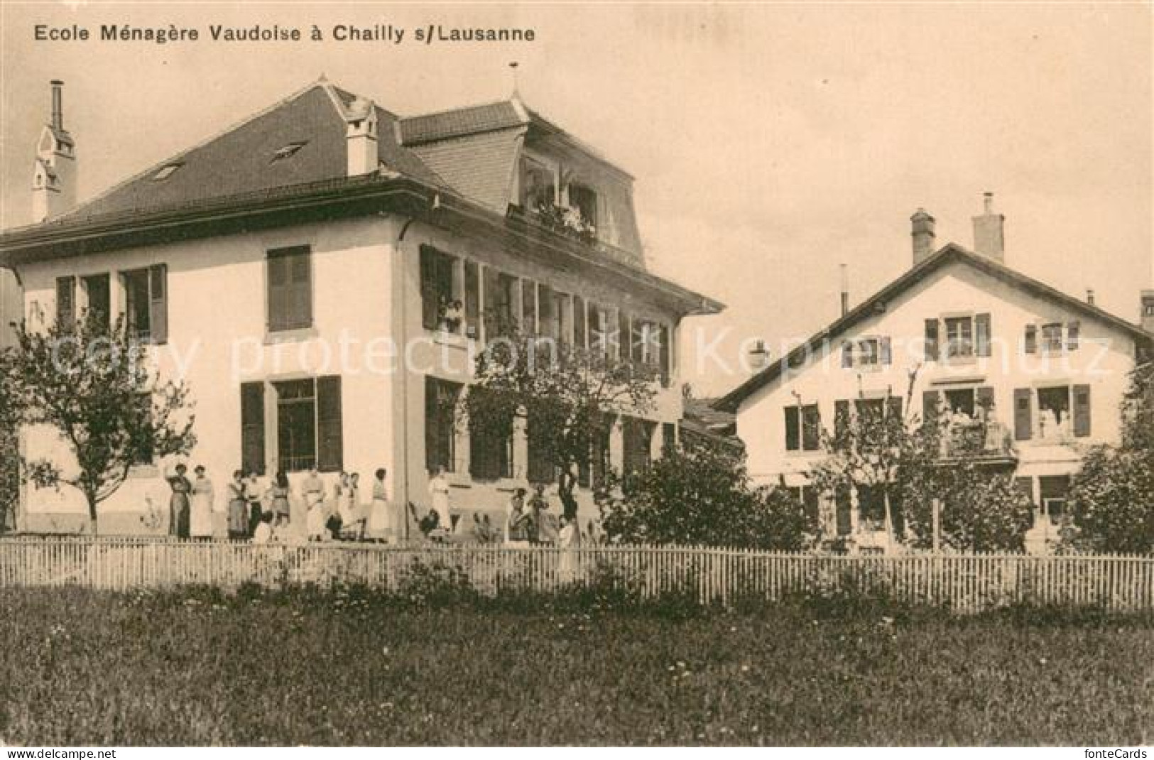 13728259 Chailly Lausanne VD Ecole Menagere Vaudoise  - Andere & Zonder Classificatie