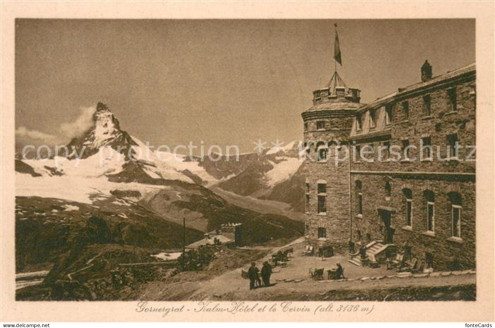 13727037 Gornergrat Zermatt VS Kulm Hotel Et Le Cervin  - Other & Unclassified