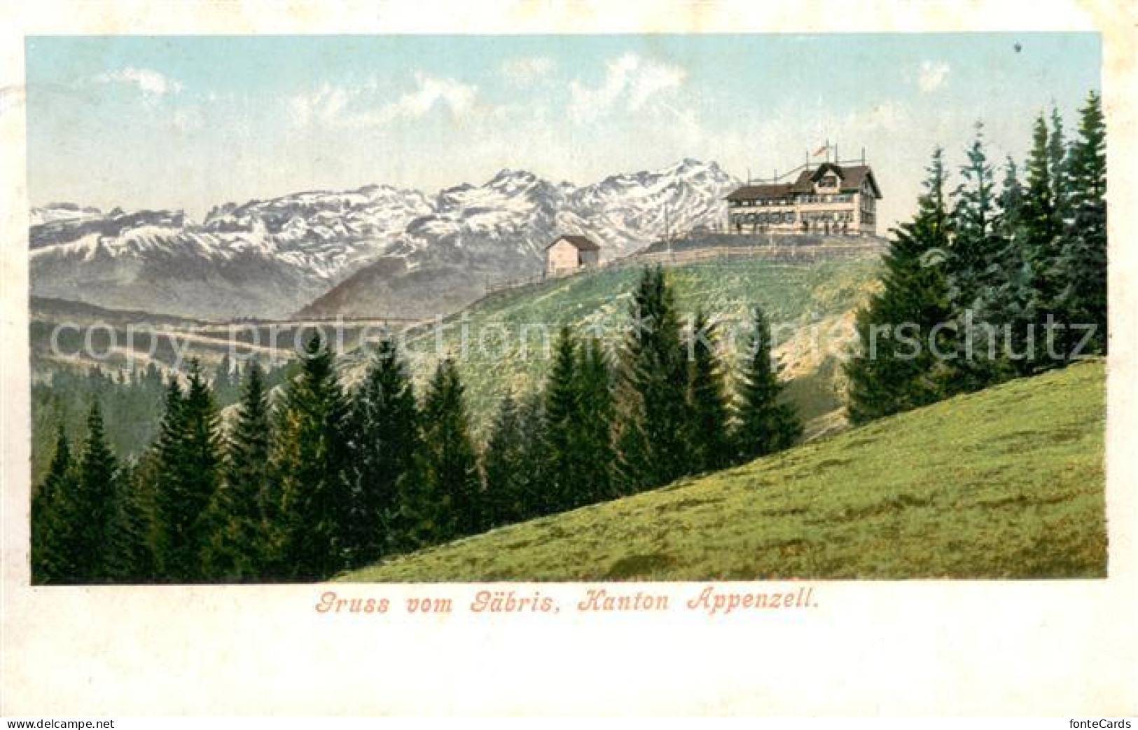 13724159 Gaebris Berghotel Appenzeller Alpen Gaebris - Autres & Non Classés
