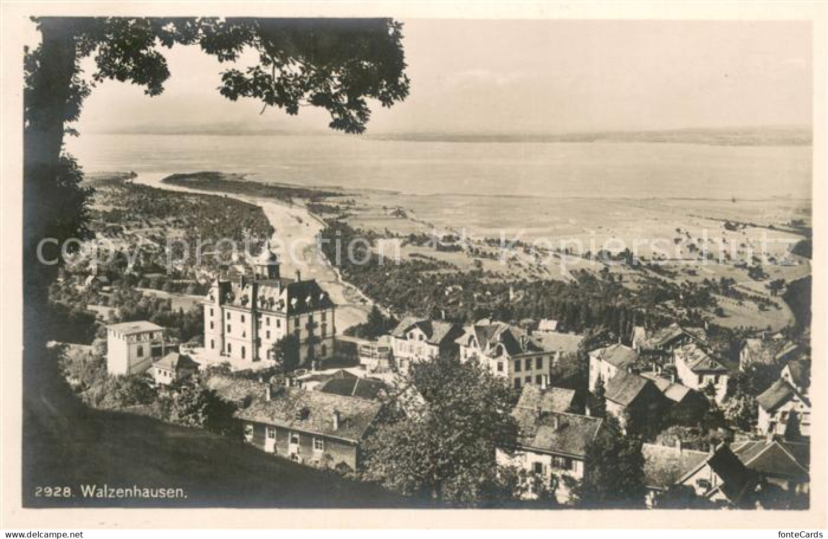 13724127 Walzenhausen AR Panorama Blick Zum Bodensee Hotel Kurhaus Walzenhausen  - Other & Unclassified