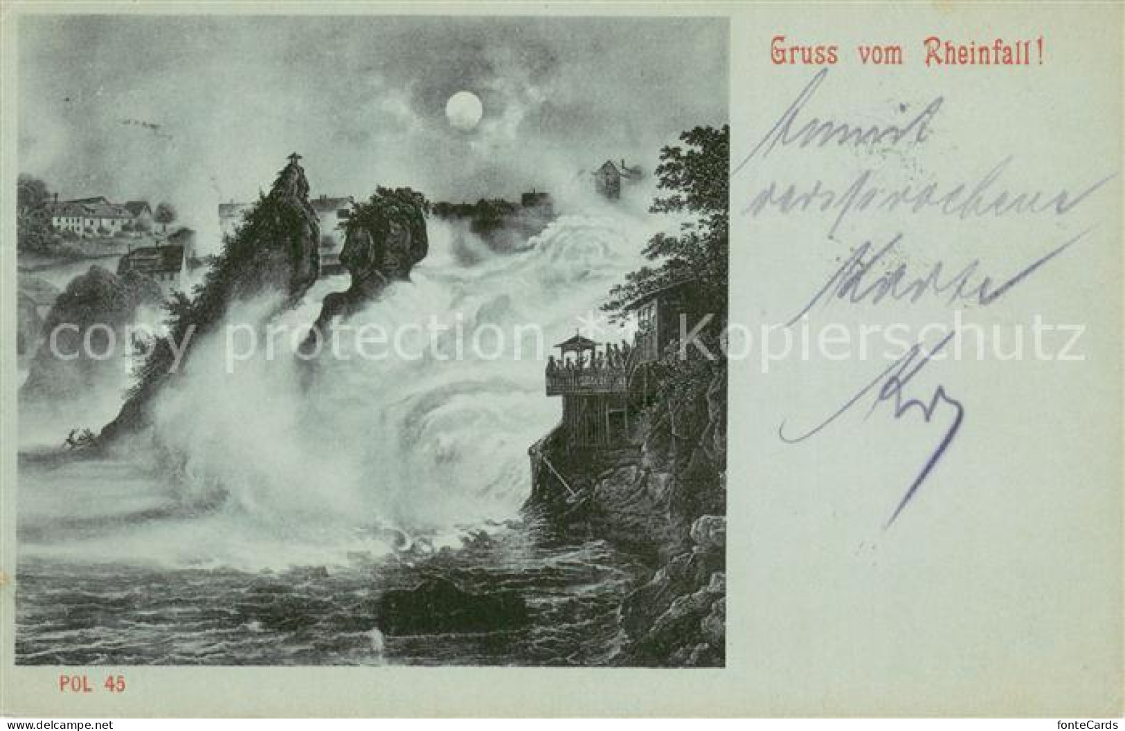 13718499 Schaffhausen  SH Rheinfall  - Andere & Zonder Classificatie