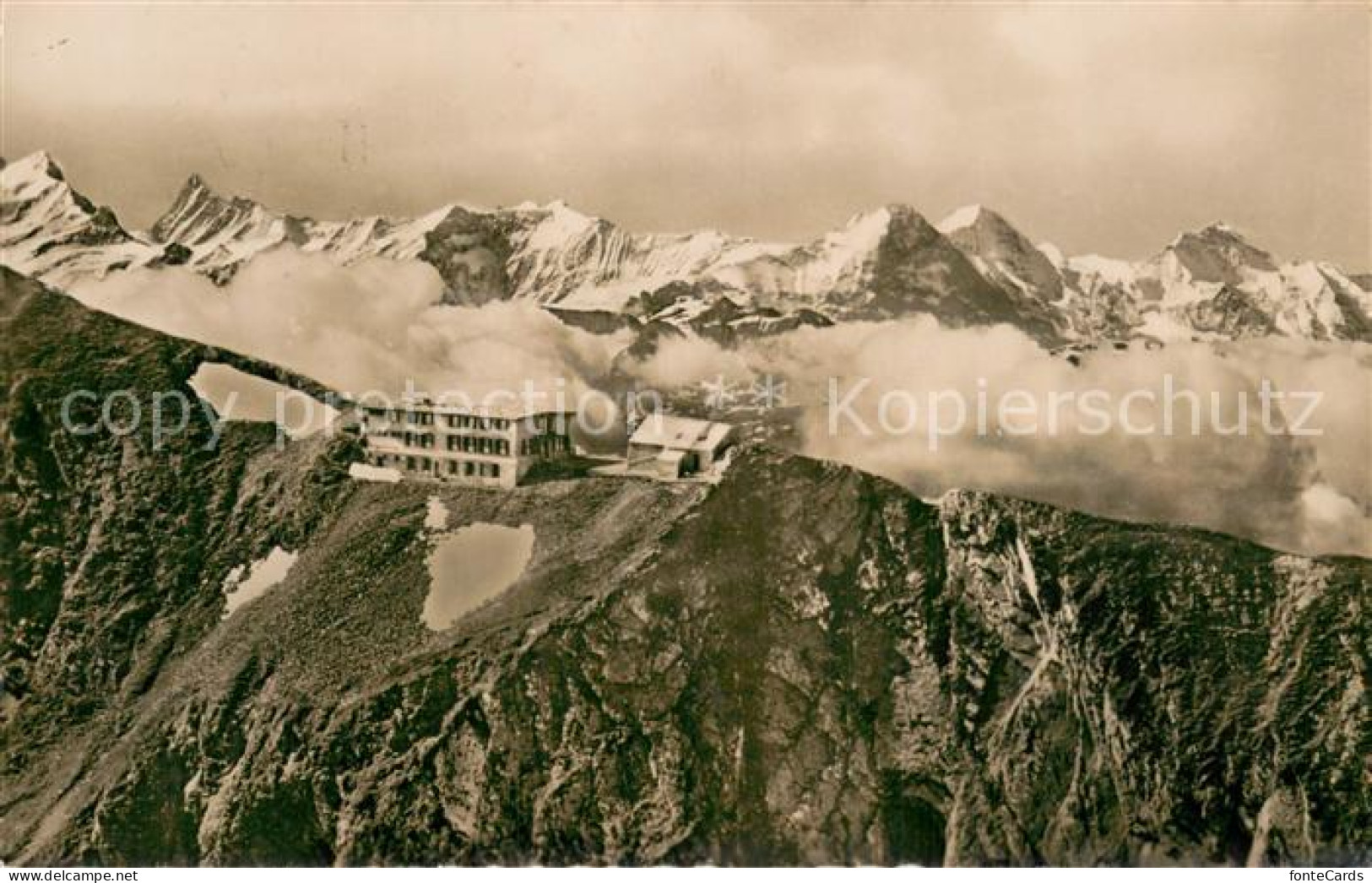 13717969 Brienzer Rothorn BE Berghotel Alpenpanorama Brienzer Rothorn BE - Sonstige & Ohne Zuordnung