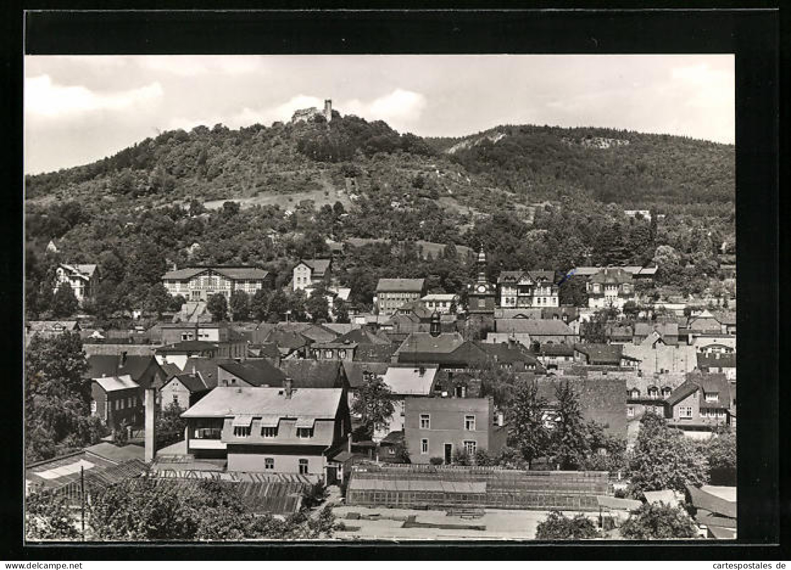 AK Bad Blankenburg /Thür. Wald, Teilansicht Der Ortschaft  - Bad Blankenburg