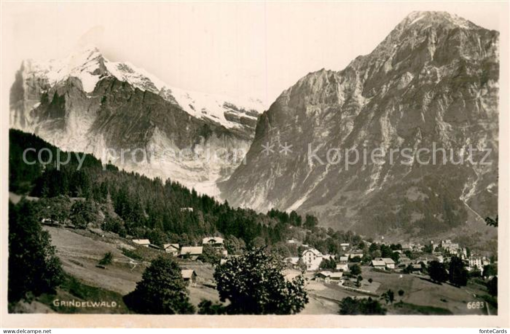 13717619 Grindelwald Panorama Berner Alpen Grindelwald - Andere & Zonder Classificatie