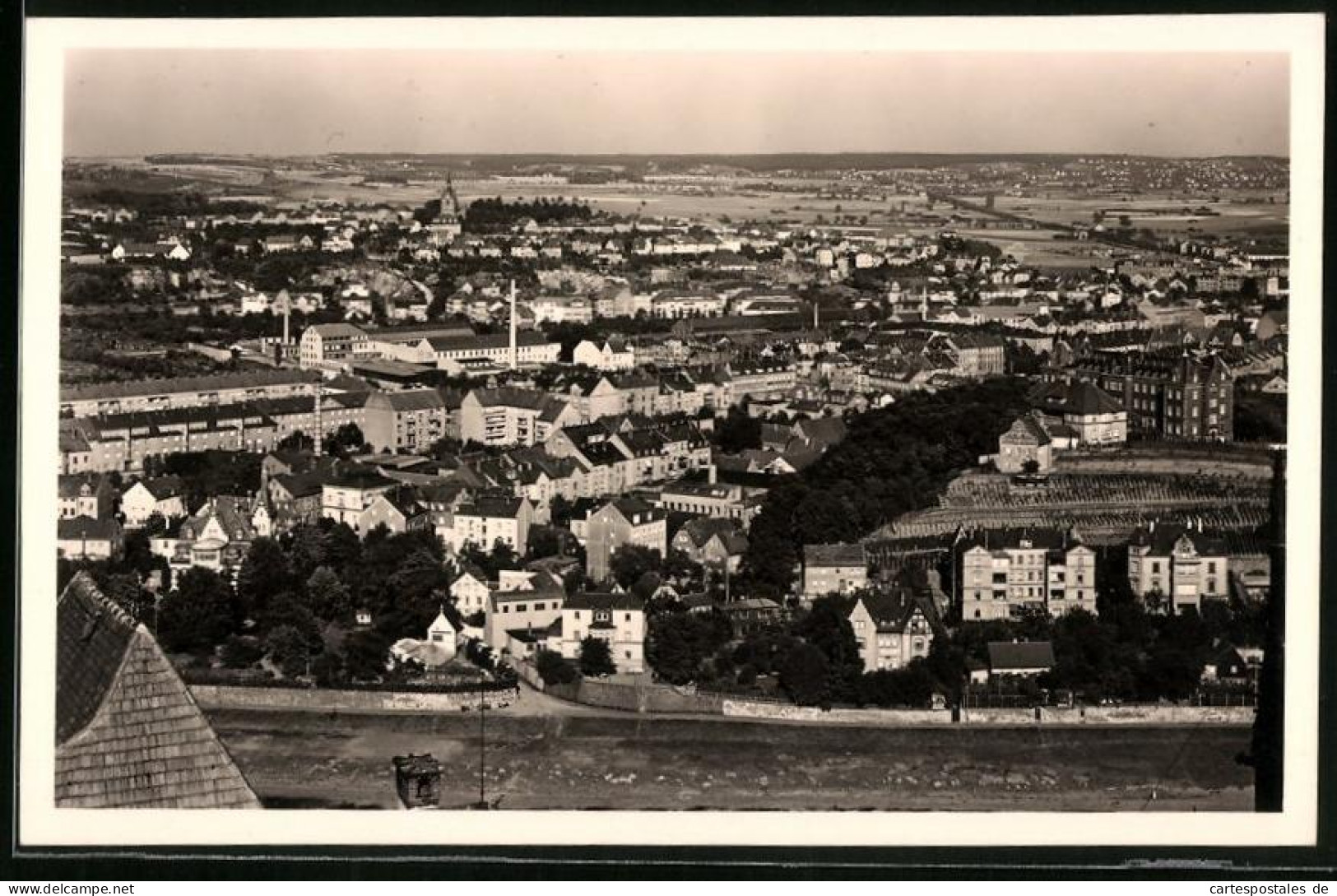 Fotografie Brück & Sohn Meissen, Ansicht Meissen-Zscheila, Blick Auf Den Ortsteile Mit Neubausiedlung  - Lieux