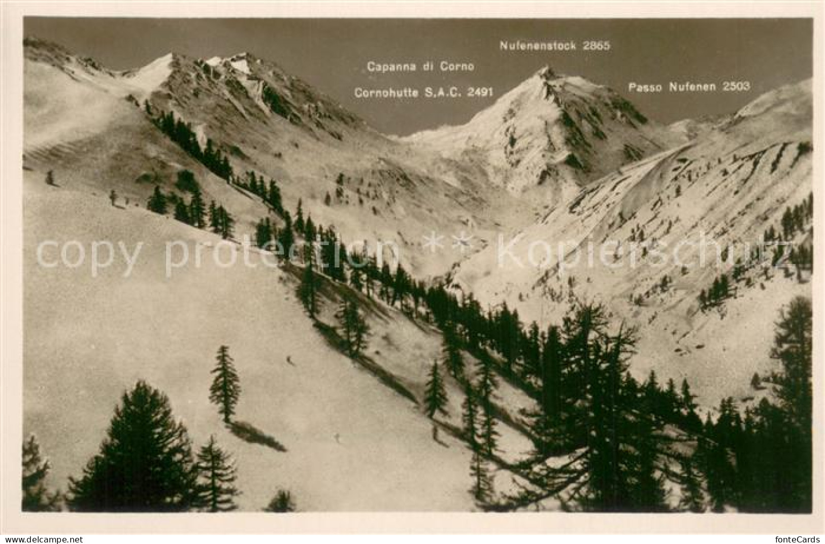 13715407 Ulrichen Winterpanorama Alpen Cornohuette Nufenenstock Nufenenpass Ulri - Sonstige & Ohne Zuordnung