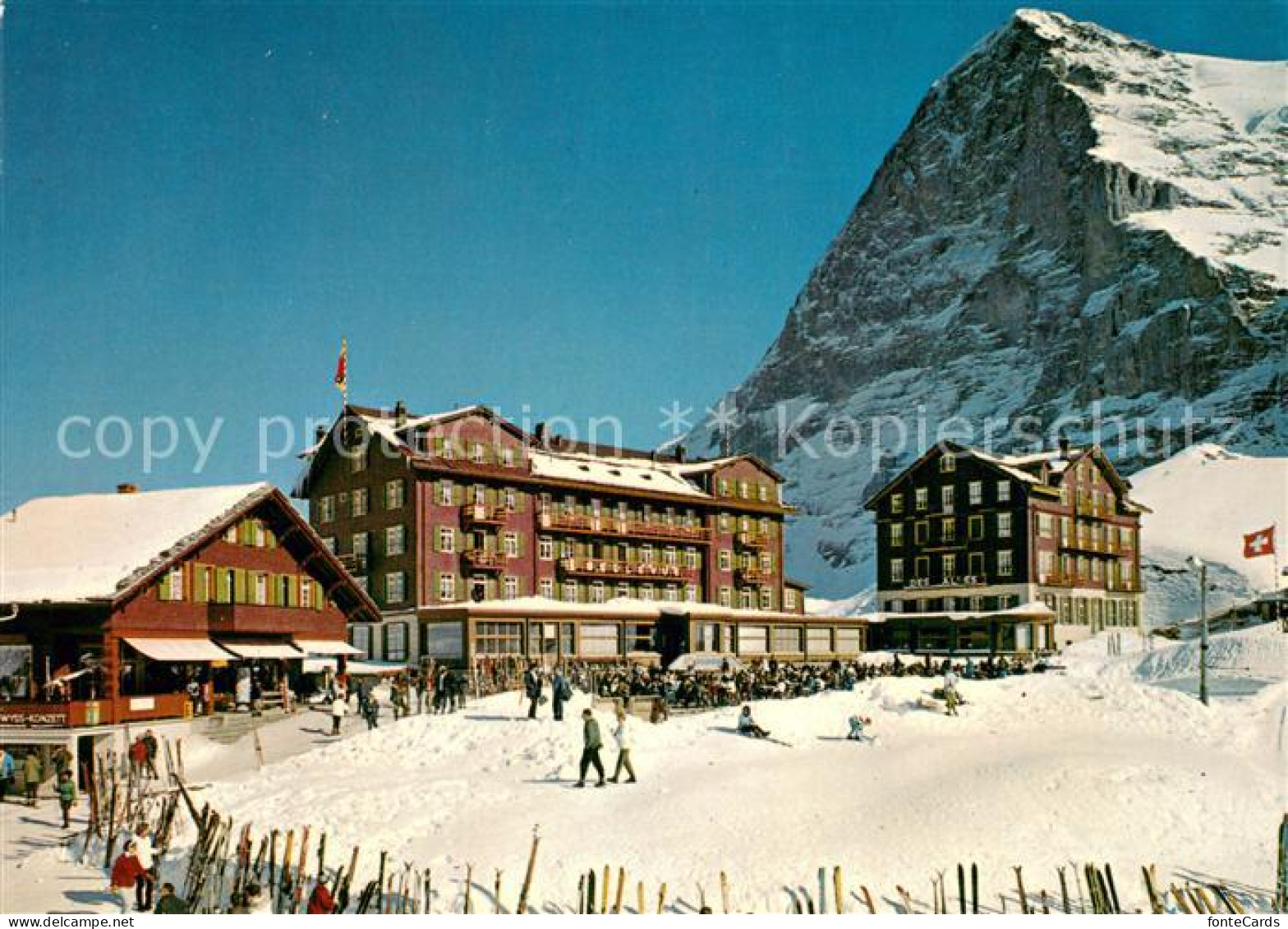 13712117 Kleine Scheidegg Interlaken Hotels Mit Eiger Kleine Scheidegg - Other & Unclassified