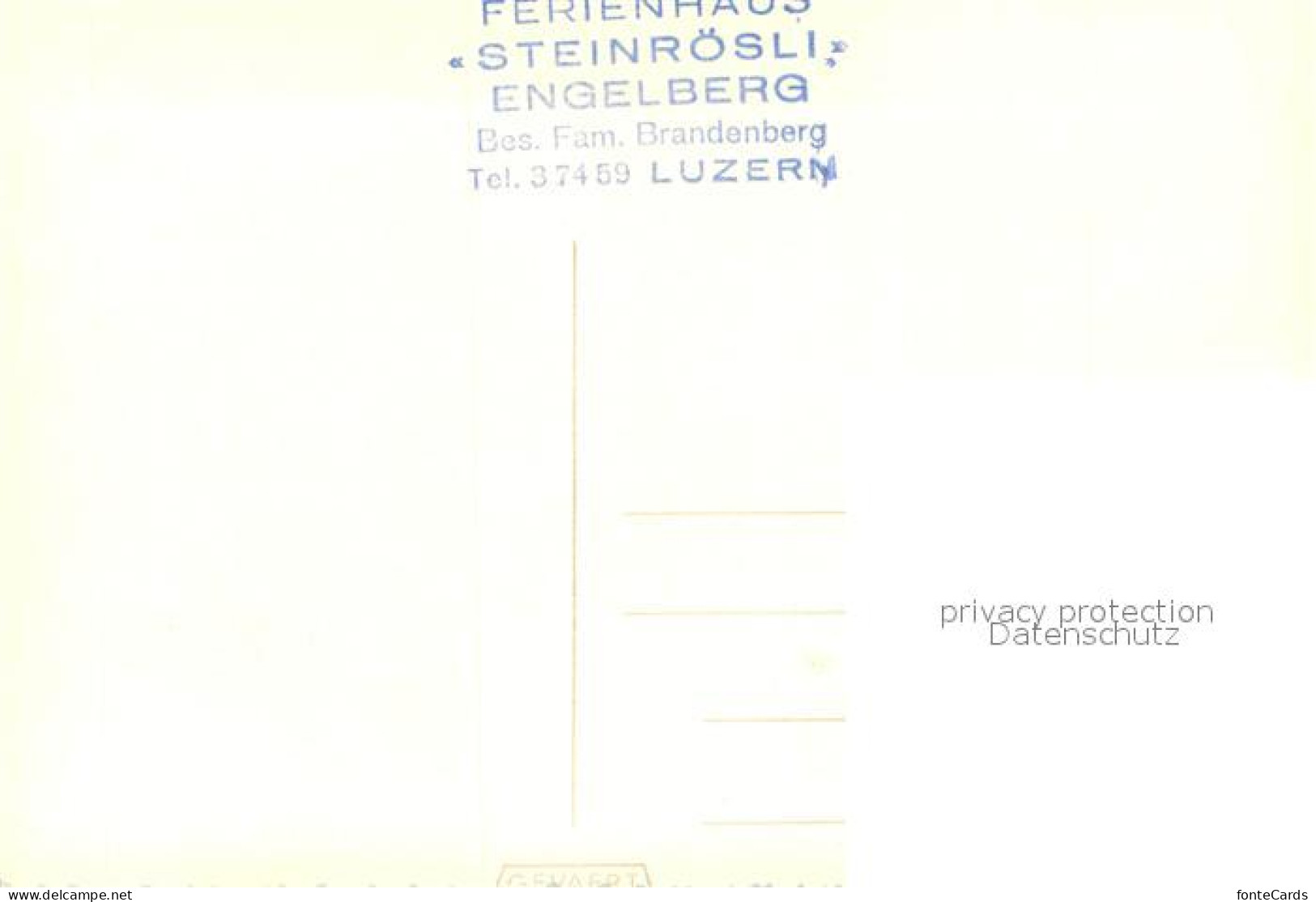 13711397 Engelberg  OW Ferienhaus Steinroesli Aussenansicht  - Other & Unclassified