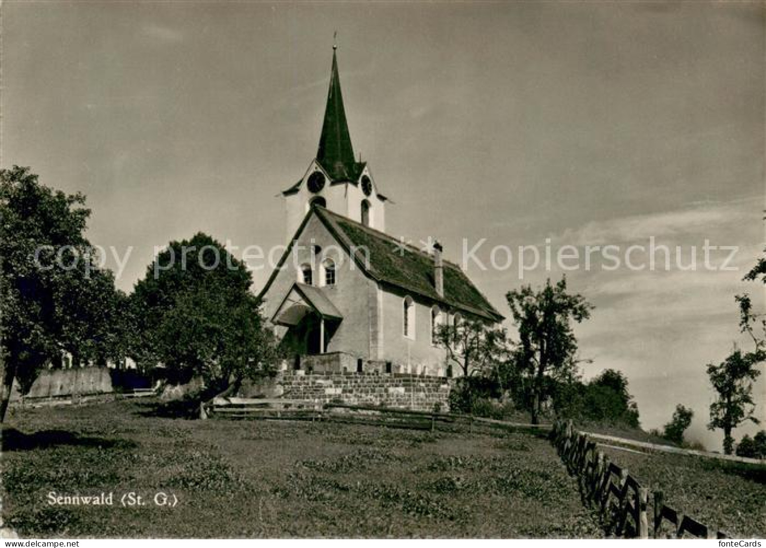 13711319 Sennwald SG Kirche  - Sonstige & Ohne Zuordnung