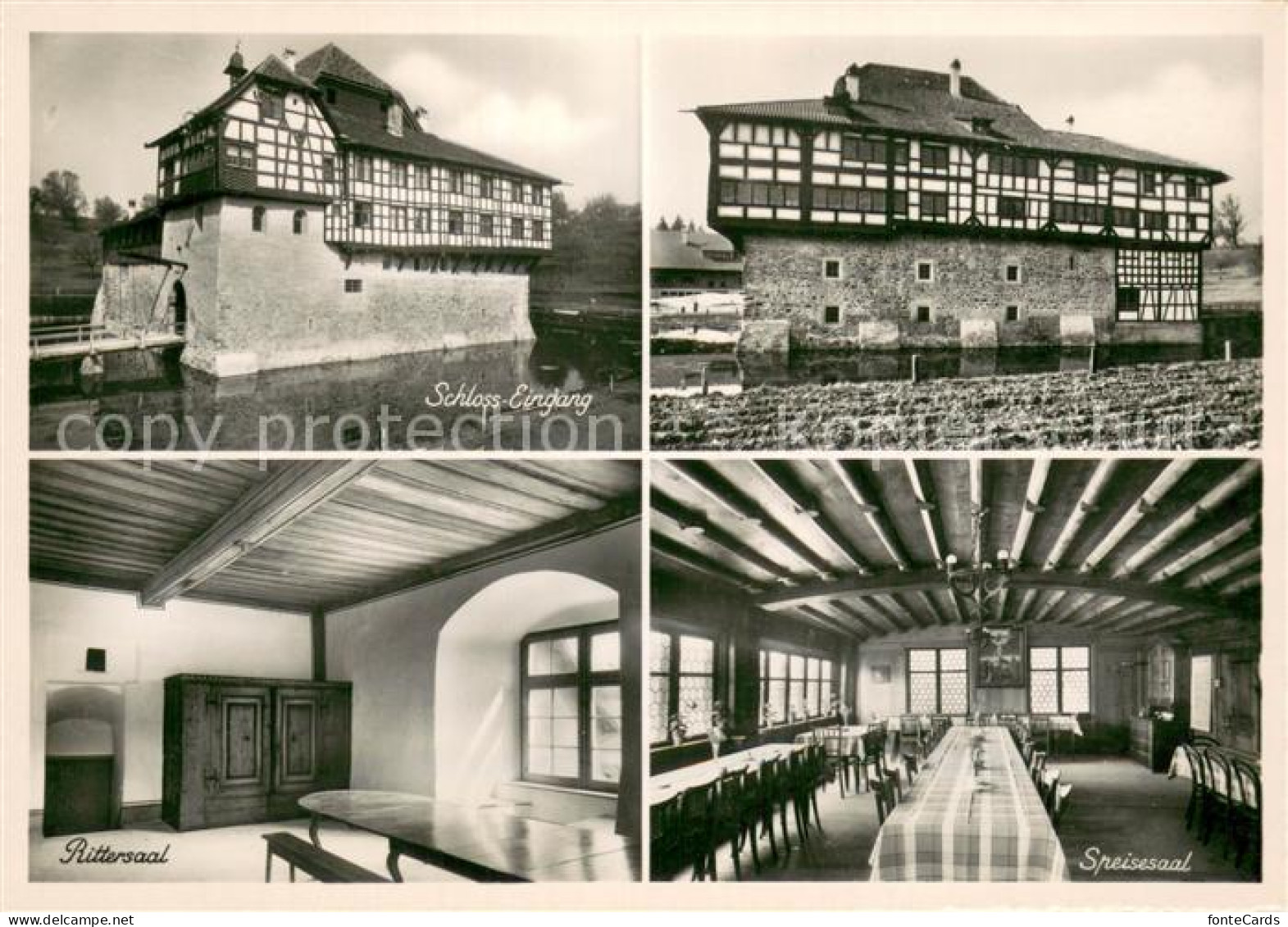 13711317 Hagenwil TG Schloss Eingang Rittersaal Speisesaal  - Other & Unclassified