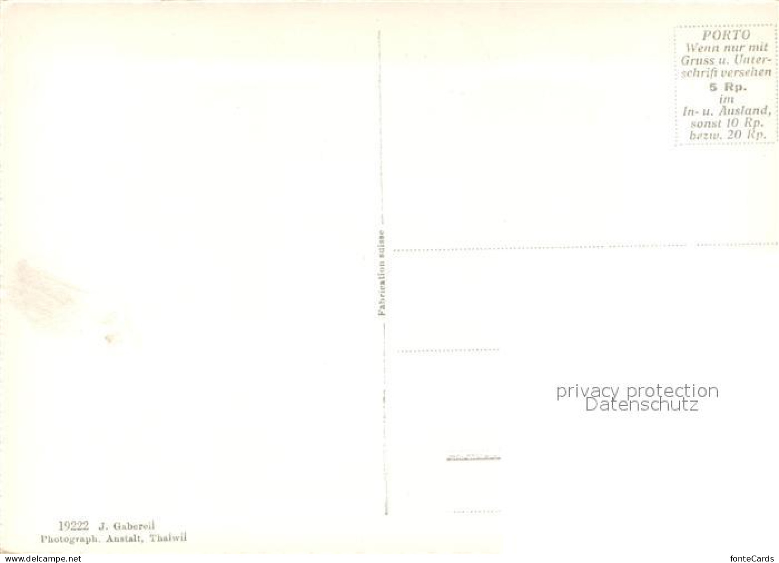 13710999 Innerthal SZ Stausee Wueggital  - Andere & Zonder Classificatie