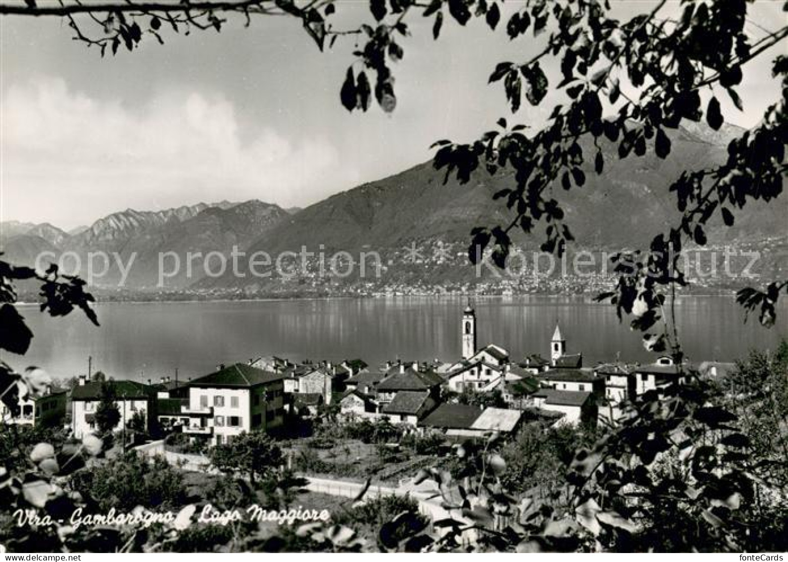 13710987 Vira Gambarogno Lago Maggiore Panorama Vira Gambarogno - Andere & Zonder Classificatie