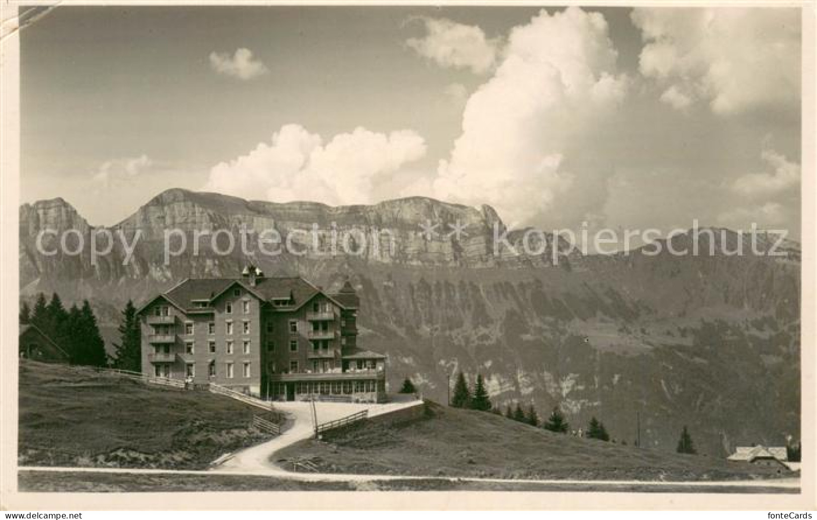 13710929 Flums  SG Kurhaus Alpina Mit Churfirsten Feldpost  - Sonstige & Ohne Zuordnung