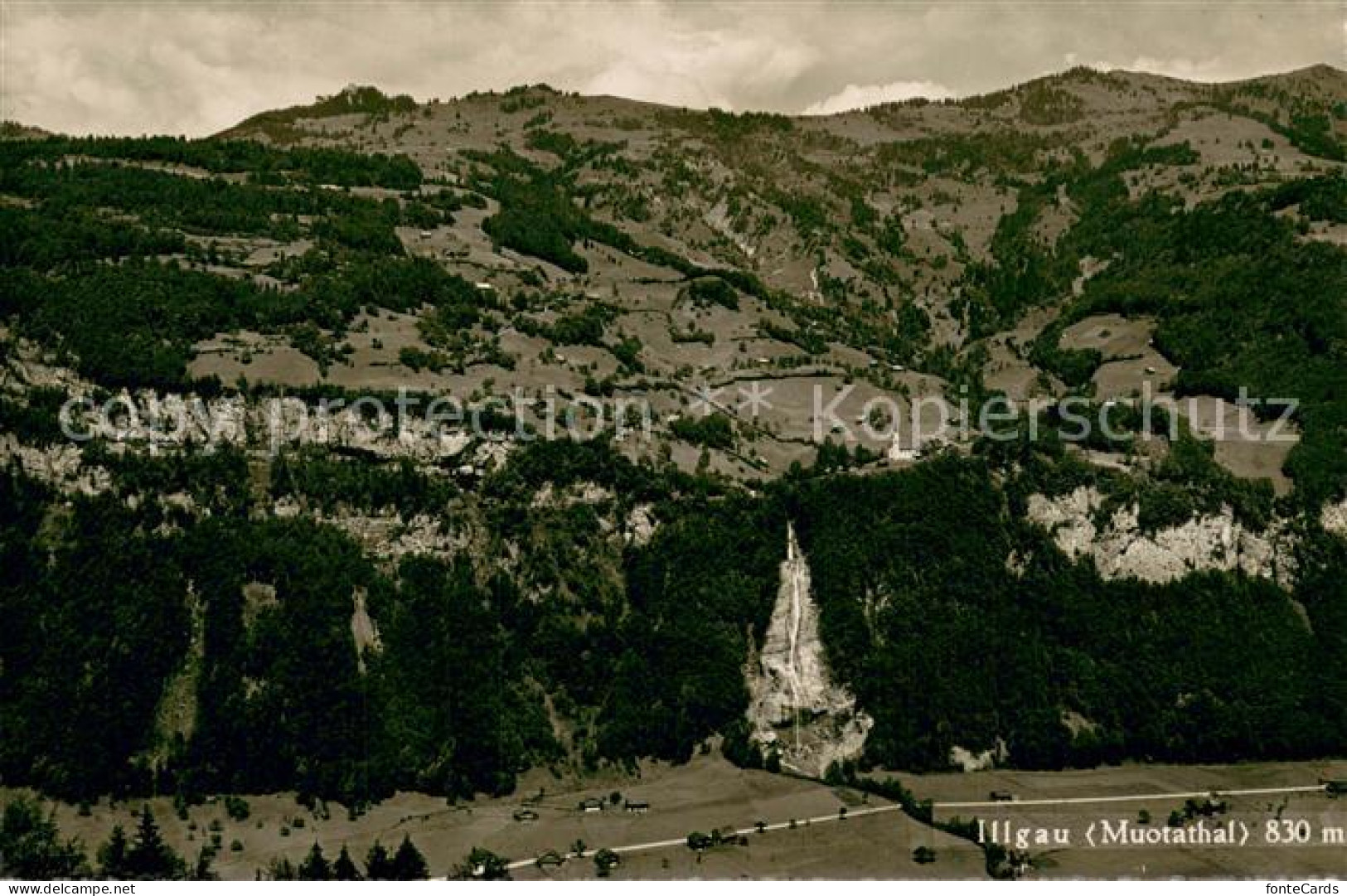 13710069 Illgau Panorama Blick Ins Muotathal Illgau - Andere & Zonder Classificatie