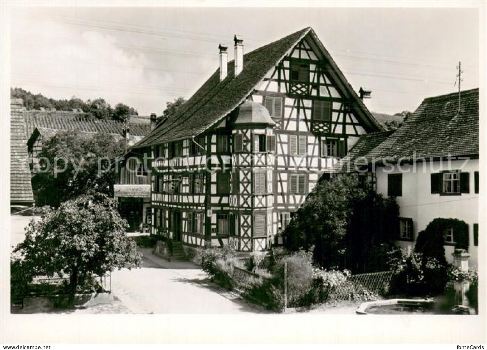 13709689 Ober-Stammheim Oberstammheim Gasthof Zum Hirschen   - Other & Unclassified