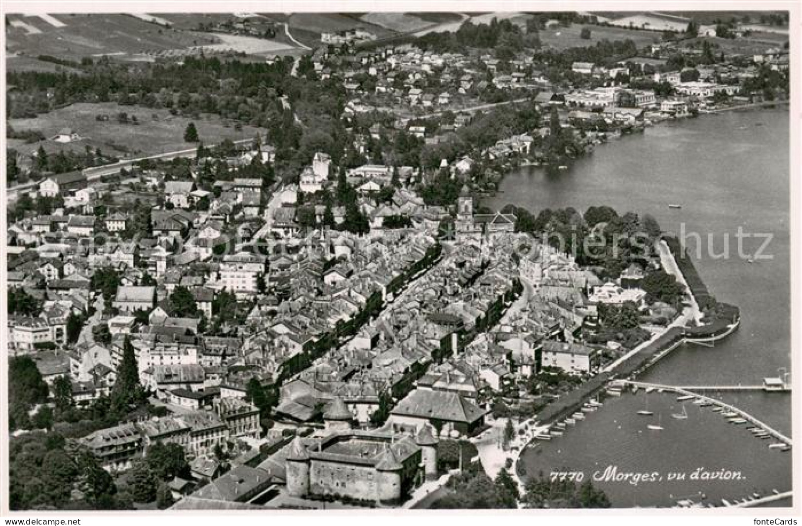 13709249 Morges Vue Aerienne Morges - Autres & Non Classés