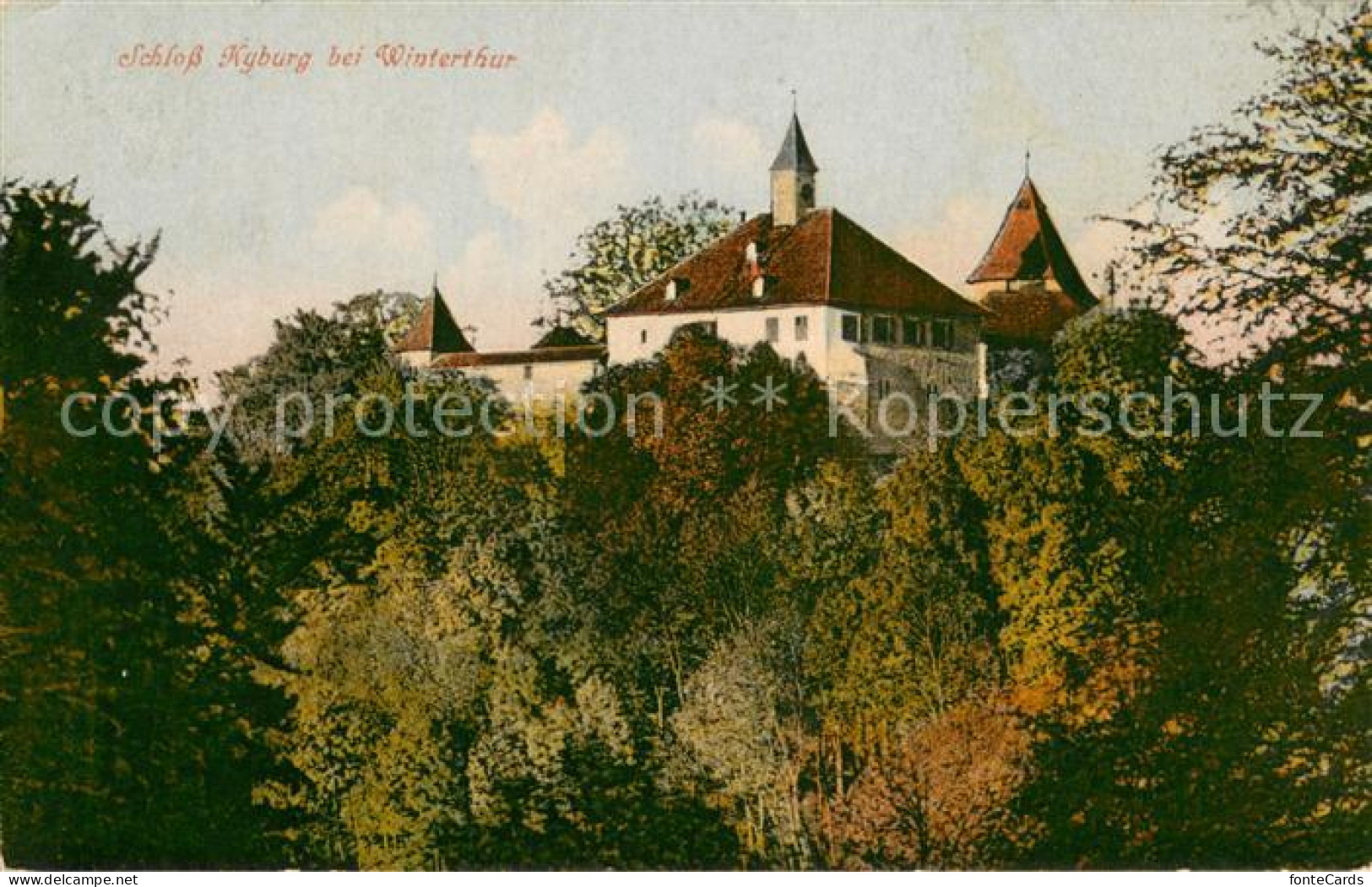 13707577 Winterthur  ZH Schloss Kyburg  - Other & Unclassified