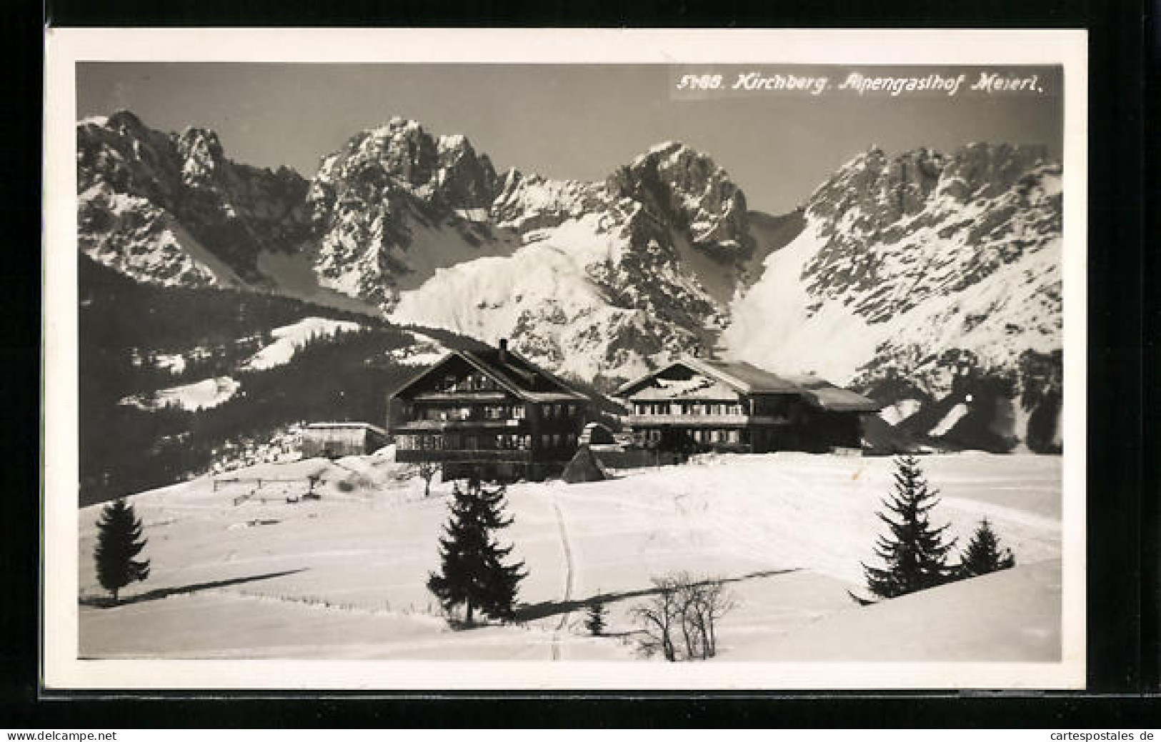 AK Kirchberg, Alpengasthof Meierl Im Schnee  - Andere & Zonder Classificatie