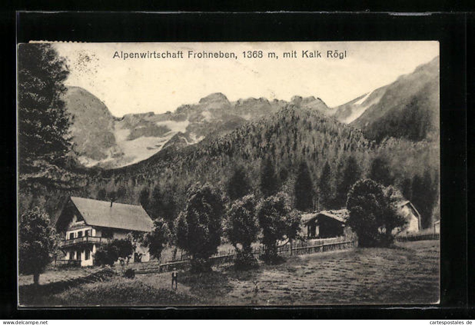 AK Telfes, Alpengasthaus Frohneben Mit Kalk-Rögl  - Sonstige & Ohne Zuordnung